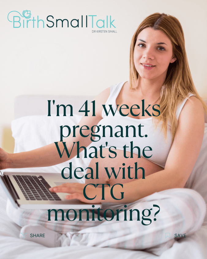 I’m 41 weeks pregnant. What’s the deal with CTG monitoring? – Birth ...